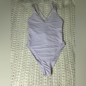 Forever 21 swimwear, high cut, light purple, never worn